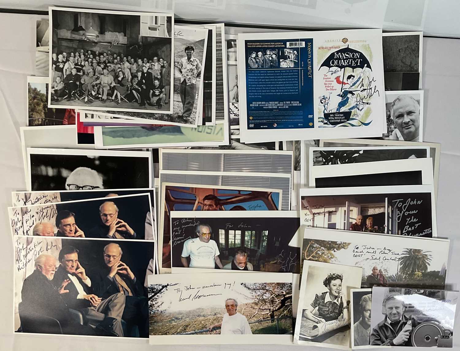 Lot 275 - A collection of autographed promotional