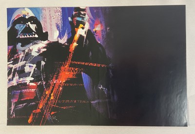 Lot 396 - An autographed DVD sleeve for STAR WARS...