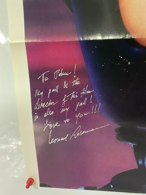 Lot 395 - A ROBOCOP 2 US one-sheet movie poster signed...