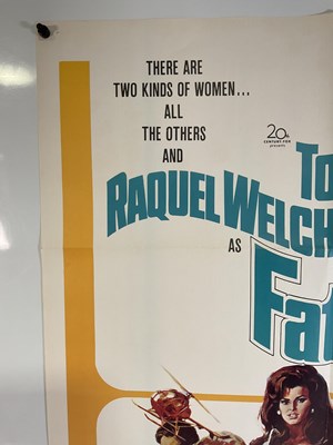 Lot 289 - An autographed FATHOM (1967) US One Sheet...