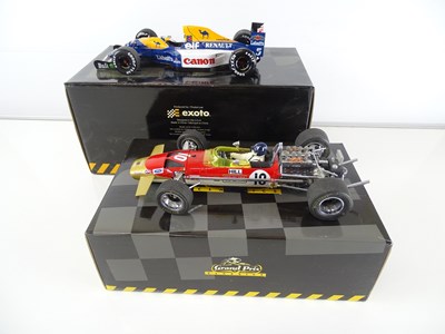 Lot 149 - A pair of 1:18 scale Formula 1 cars by GRAND...