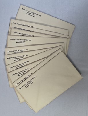 Lot 333 - A collection of Cecil B. DeMille and Paramount...