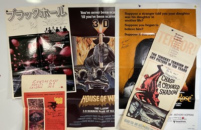 Lot 321 - A group of folded Sci-Fi and Horror posters -...