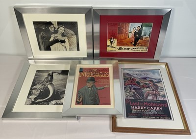 Lot 290 - A collection of Hollywood autographs on mixed...