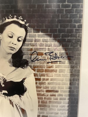 Lot 290 - A collection of Hollywood autographs on mixed...