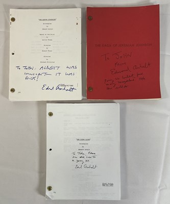 Lot 291 - A group of autographed screenplays signed by...