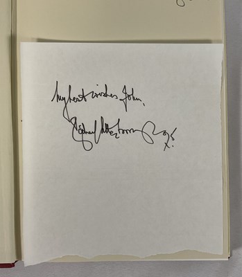 Lot 253 - An autographed copy of THE ACTORS DIRECTOR -...