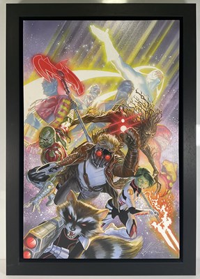 Lot 232 - GUARDIANS OF THE GALAXY - Alex Ross for Marvel...