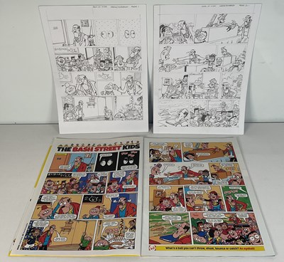 Lot 399 - BEANO - 2 pages of original artwork by...