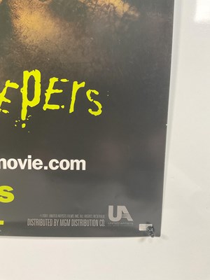 Lot 109 - A JEEPERS CREEPERS (2001) autographed US One...