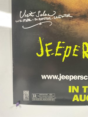 Lot 109 - A JEEPERS CREEPERS (2001) autographed US One...