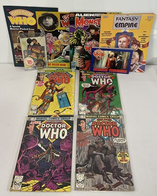 Lot 202 - A collection of DR WHO Memorabilia including...