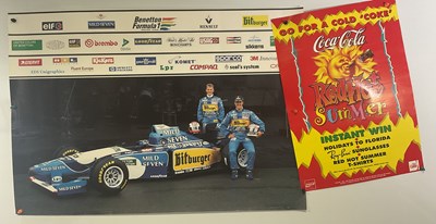 Lot 145 - A pair of advertising posters, one for Formula...