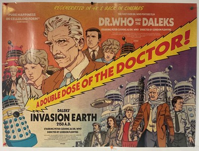 Lot 203 - DR. WHO AND THE DALEKS/DALEKS INVASION EARTH...