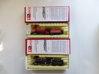 Lot 15 - A pair of American Outline 4-4-0 steam...