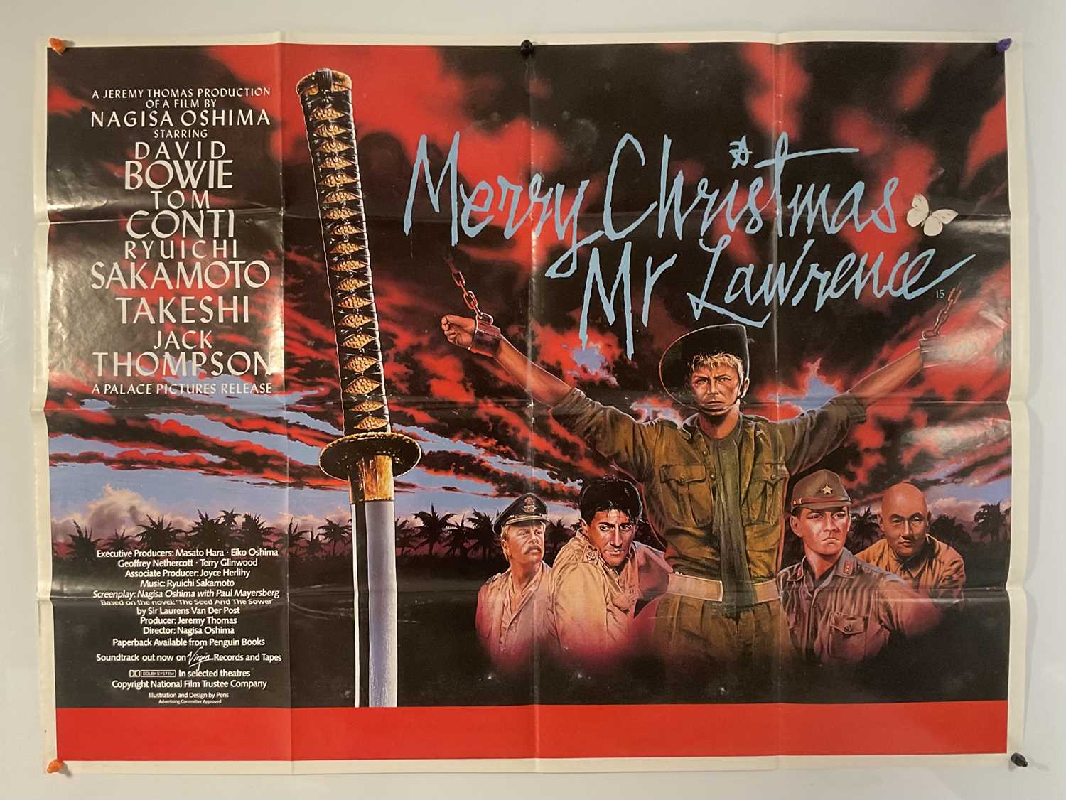 Lot 161 - MERRY CHRISTMAS MR LAWRENCE (1983) Directed by...