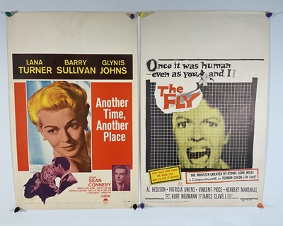 Lot 115 - Two 1950s US window cards - THE FLY (1958)...