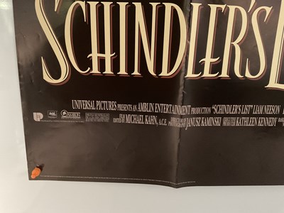 Lot 162 - SCHINDLERS LIST (1993) Stephen Spielberg World...
