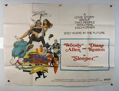 Lot 29 - SLEEPER (1974) Sci-Fi comedy starring Woody...