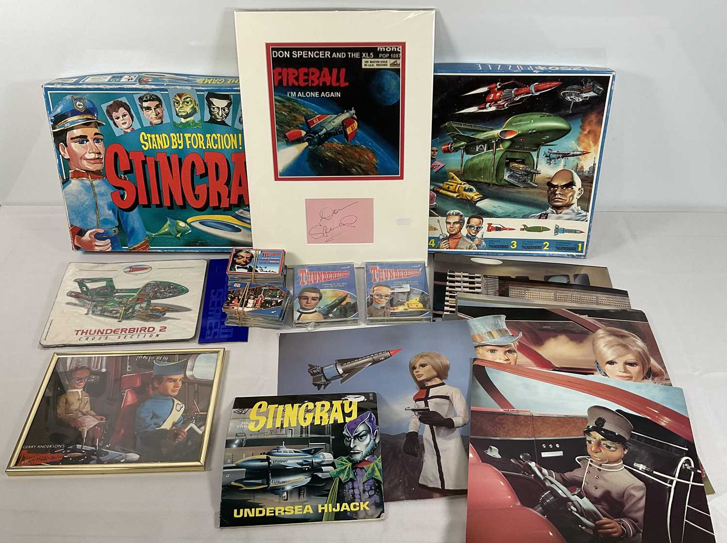 Lot 250 - A collection of Gerry Anderson memorabilia...