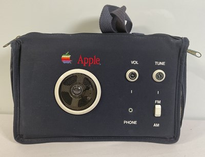 Lot 501 - A vintage APPLE COMPUTERS Radio / Coolbag - FM...