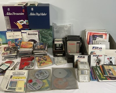 Lot 497 - RETRO GAMING &/COMPUTING - A large collection...