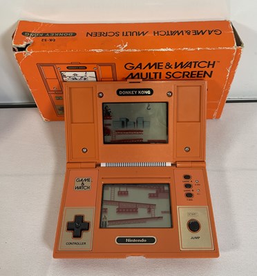 Lot 508 - RETRO GAMING - A 1982 Game and Watch...