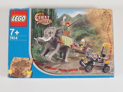 Lot 12 - LEGO 7414 - Orient Expedition: Elephant...