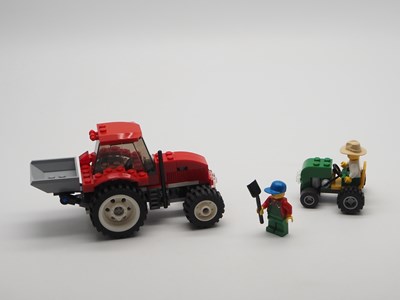 Lot 41 - A pair of LEGO CITY Tractors comprising 4899...