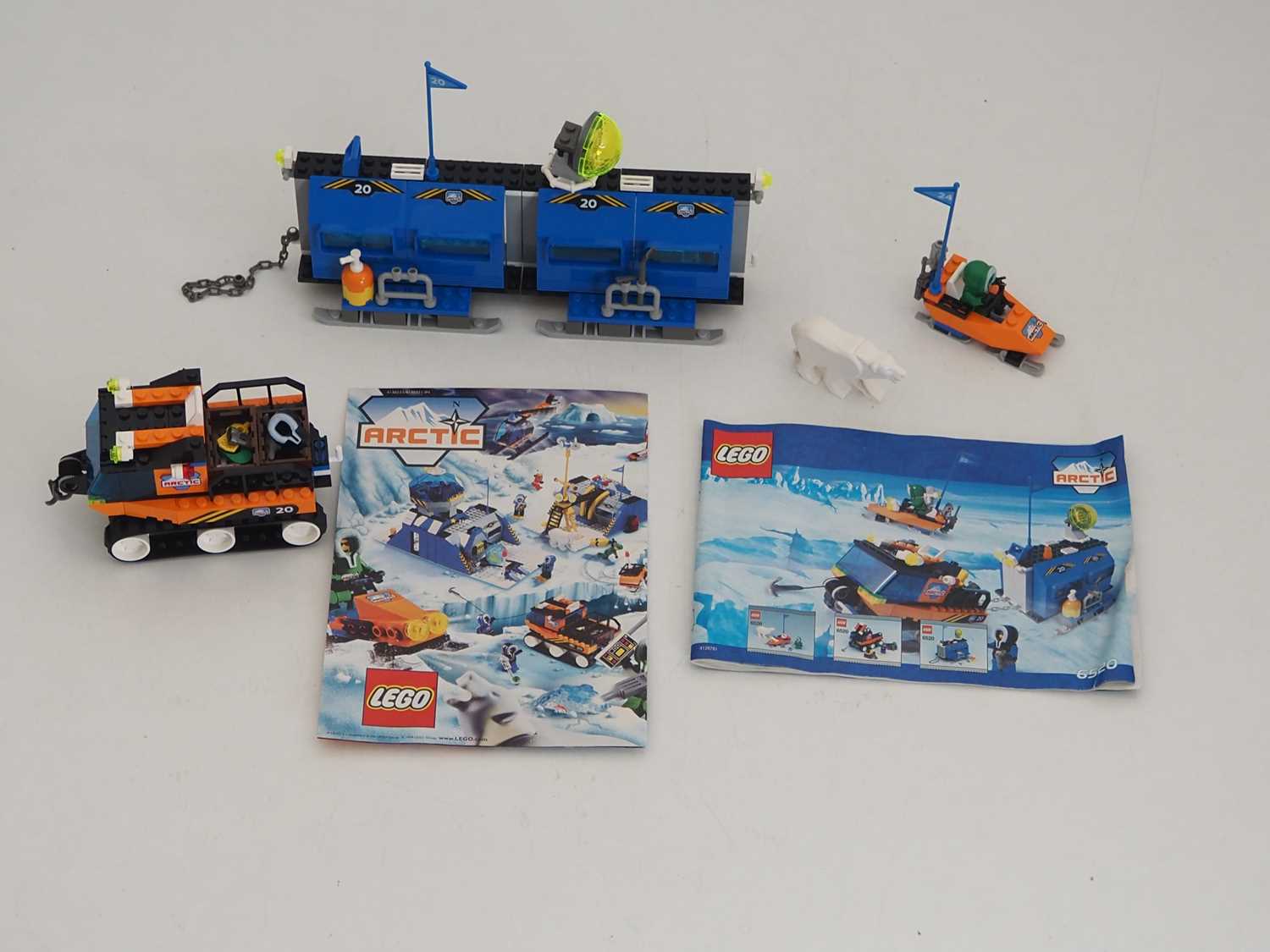 Lot 43 - LEGO ARCTIC 6520 - Mobile Outpost - All items...