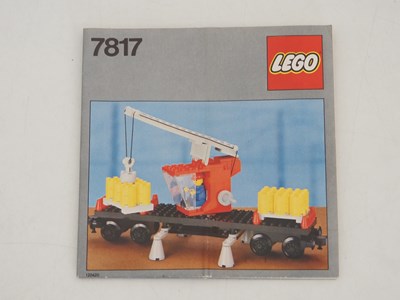 Lot 45 - LEGO TRAINS 7817 - Crane Wagon - Appears...
