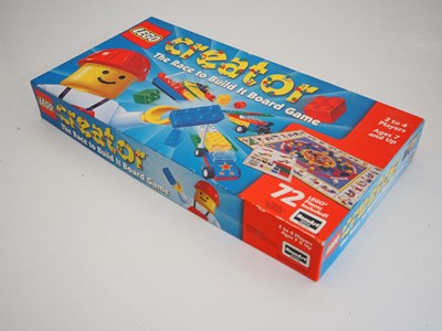 Lot 48 - LEGO CREATOR 'The Race to Build It' Board Game...