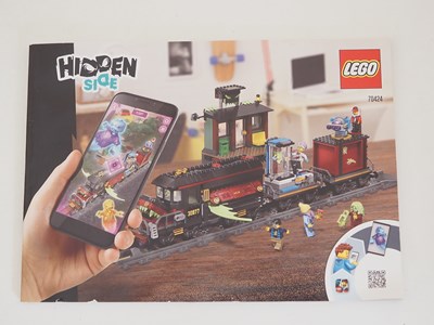 Lot 49 - LEGO HIDDEN SIDE 70424 - Ghost Train Express -...
