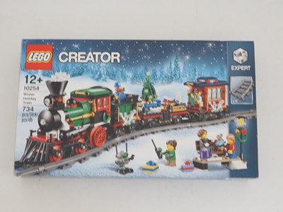 Lot 50 - LEGO CREATOR 10254 - Winter Holiday Train - In...
