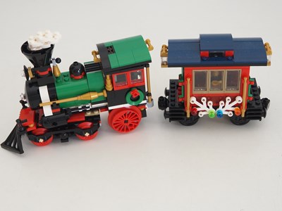 Lot 50 - LEGO CREATOR 10254 - Winter Holiday Train - In...