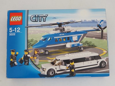 Lot 52 - LEGO CITY 3222 -Helicopter and Limousine - In...