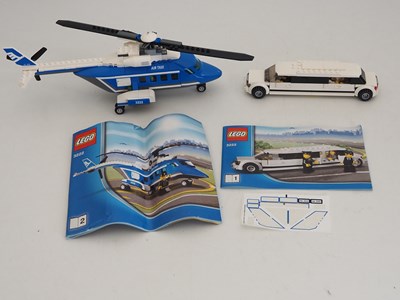 Lot 52 - LEGO CITY 3222 -Helicopter and Limousine - In...