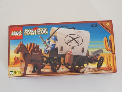 Lot 76 - LEGO SYSTEM 6716 WESTERN - Covered Wagon...