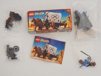 Lot 76 - LEGO SYSTEM 6716 WESTERN - Covered Wagon...