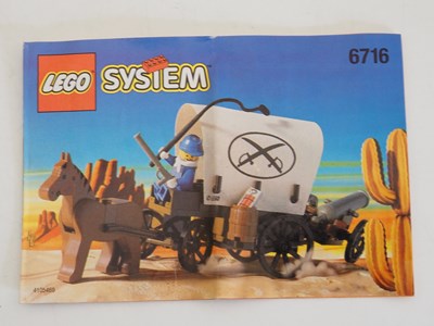Lot 77 - LEGO SYSTEM 6716 WESTERN - Covered Wagon...