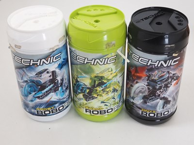 Lot 104 - LEGO TECHNIC ROBO RIDERS - A group of six Robo...