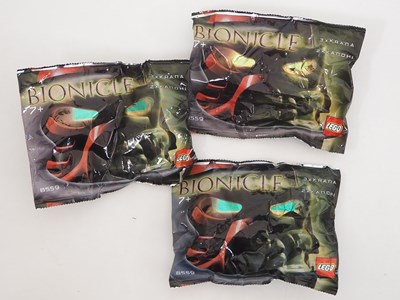 Lot 107 - LEGO BIONICLE supplemental bags and tubs...