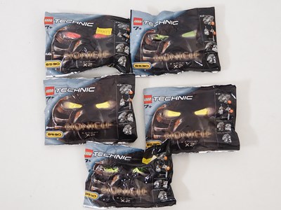 Lot 107 - LEGO BIONICLE supplemental bags and tubs...