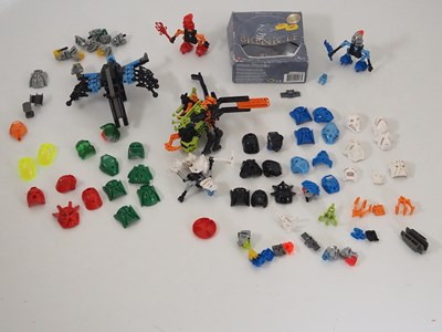 Lot 108 - LEGO BIONICLE RAHI and other spares (Q)