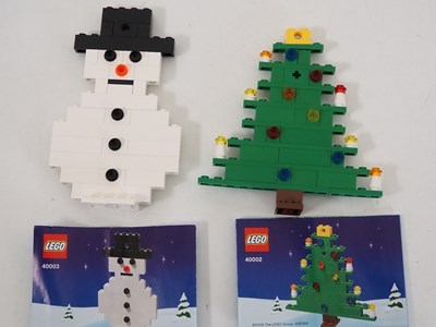 Lot 121 - LEGO - A group of seasonal items from...