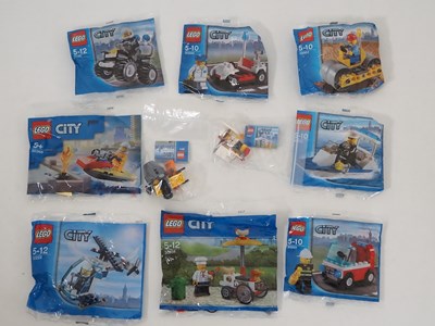 Lot 131 - LEGO CITY - A selection of Lego bags to...