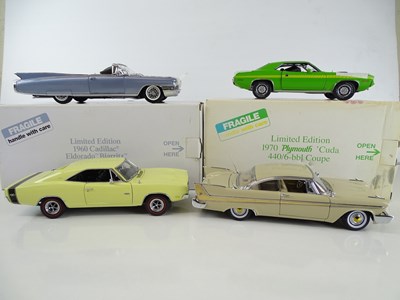 Lot 151 - A group of diecast cars in 1:24 Scale by...
