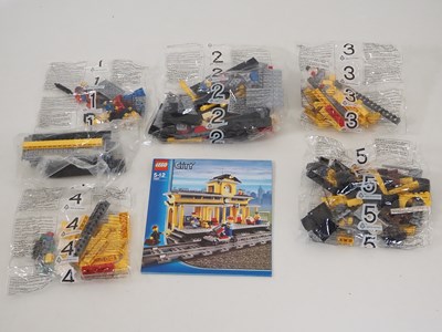 Lot 136 - LEGO CITY 7997 - Train Station - bricks in...