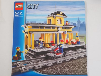 Lot 136 - LEGO CITY 7997 - Train Station - bricks in...