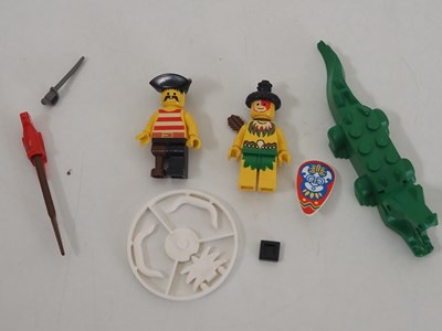 Lot 139 - LEGO SYSTEM PIRATES 6246 - Crocodile Cage -...
